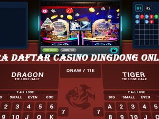 Cara daftar casino dingdong online